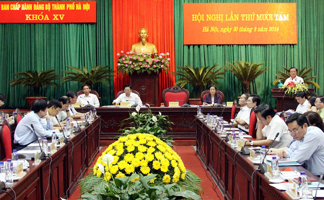 Toàn cảnh hội nghị.